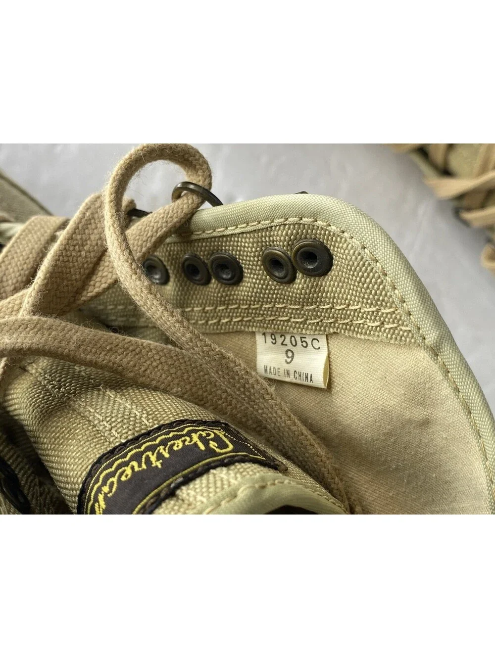 Hodgman Lakestream Wading Outdoor Boots Lace Up Leather Canvas Tan 9 19205